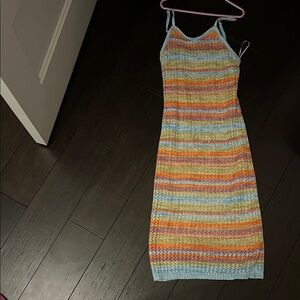 Freshman Colorful Knit Dress girls